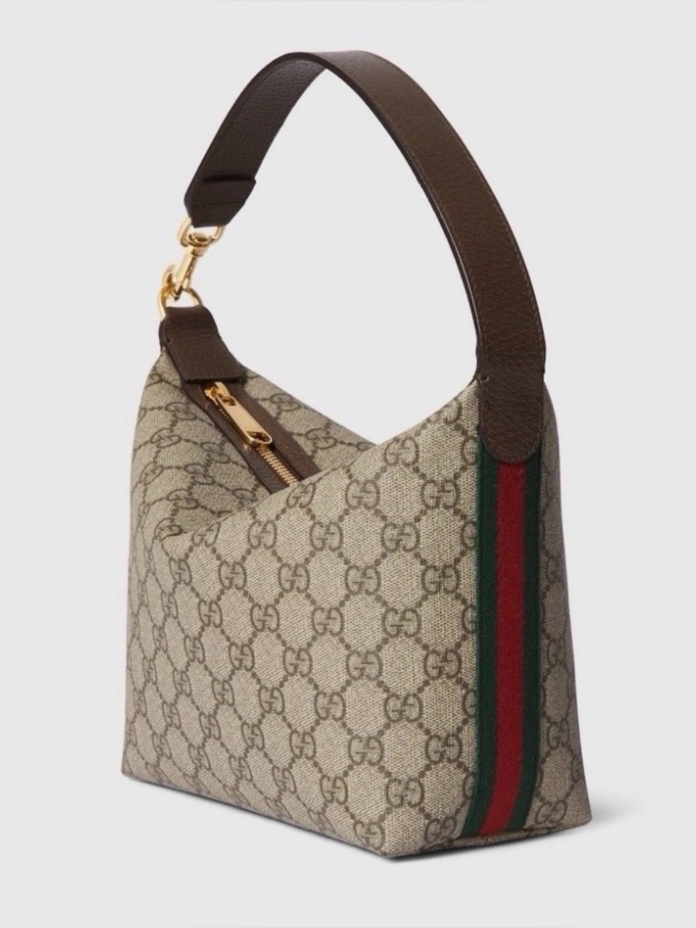 Gucci Ophidia GG Supreme Small Web Shoulder Bag NWT